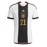 Pánský Fotbalový dres Německo Ilkay Gundogan #21 MS 2022 Domácí Krátký Rukáv